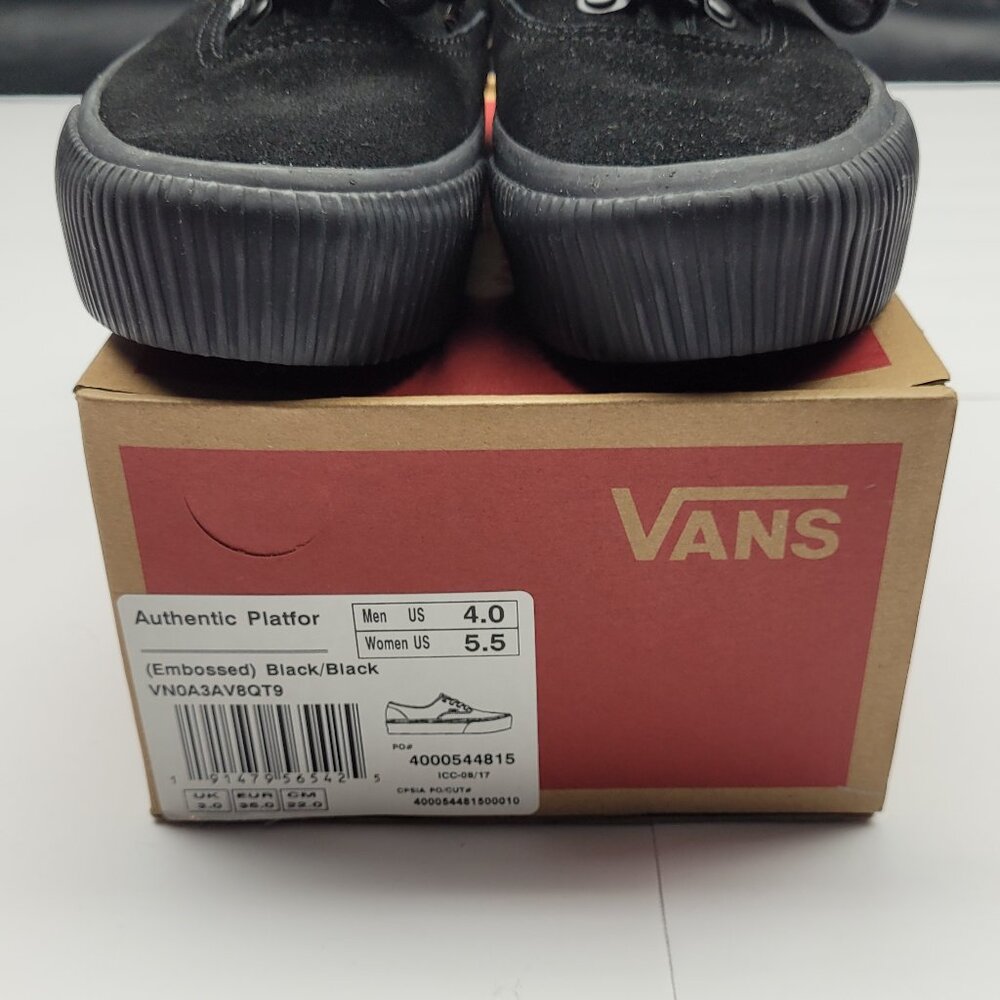 NIB Vans Authentic Platform Creeper - Picture 3 of 7